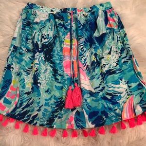 Lily Pullitzer strapless top